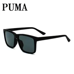 プーマ PUMA PU0479SA 001 サングラス アジアンフィット メガネ 眼鏡 UVカット 紫外線カット メンズ レディース スモーク ブラックのサムネイル