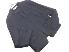 UNTITLED アンタイトル ノーカラー ジャケット size2/紺 ■◇ レディース