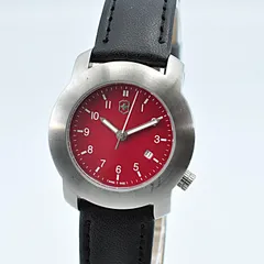 VICTORINOX クトリノックス V7-01 Basic S Quartz クォーツ ウォッチ 腕時計 メンズ 男性 レッド 赤 稼働品のサムネイル