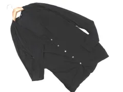 pas de calais パドカレ カーディガン size36/黒 ■◇ レディースのサムネイル