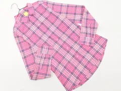 新品 adidas NEO アディダス ネオ チェック シャツ sizeL/ピンク ■◇ レディースのサムネイル
