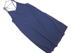 Lui Chantant ルイシャンタン ロング キャミソール ワンピース size40/紺 ■◇ レディースのサムネイル