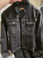 ALLSAINTS オールセインツ ブラック デニム ジャケット Sサイズのサムネイル