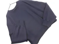 UNTITLED アンタイトル トレーナー スウェット size2/紺 ■◇ レディースのサムネイル