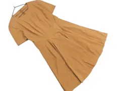 Shinzone シンゾーン 半袖 フレア ワンピース size38/ブラウン ■◆ レディースのサムネイル