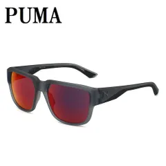 プーマ PUMA PU0445S 003 サングラス グローバルフィット メガネ 眼鏡 UVカット 紫外線カット メンズ レディース ミラー ブルー グレーのサムネイル