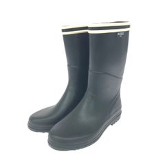 AIGLE×MAISON KITSUNÉ コラボ レインブーツ 黒 25cm相当 - メルカリ