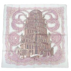 名作✨美品✨HERMES エルメス スカーフ カレ90 バベルの川 希少 - メルカリ