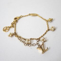 26867✨ルイヴィトン ブレスレット コリエ・LVエッジ カデナ ゴールド 