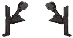 【期間限定】LIXIL部品 新日軽ブランド部品 ドア・引戸・内装材 戸車・滑車 戸車：上戸車[S8LC202] ブラック[S8LC2