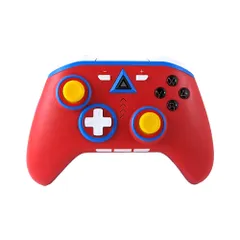 新品 アローン(Allone) Switch用ワイヤレスコントローラー レッド 15×7×11cm Switch/Switch Lite/有機EL対応 赤 有線・無線どちらも可 ゲーム ALGA-NSWCRDのサムネイル