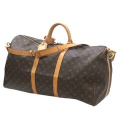 極美品 ルイヴィトン モノグラム エオール60 レザー 2WAY スーツケース