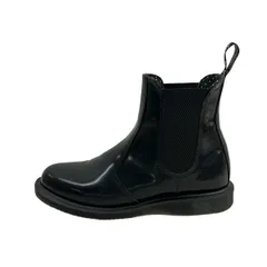 Dr.Martens(ドクターマーチン) ショートブーツ UK 5 レディース - 黒 サイドゴア レザー