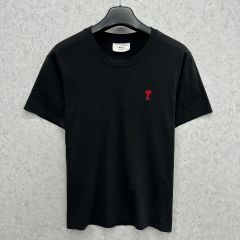 新品✨定番 AMI PARIS アミパリス ハートロゴ 半袖Tシャツ 黒 L - メルカリ