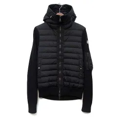 2026年最新】moncler モンクレール ハイブリッドダウンニットパーカー