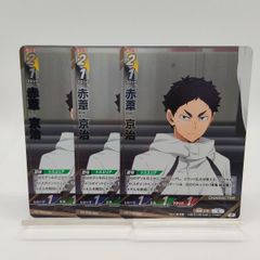 [S] 아카시 쿄지 3 장 하이큐 바보카 브레이크 최강의 도전자 가야 / Haikyu!! Baboca BREAK Akaashi Keiji HV-P02