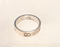 GUCCI グッチ GG ICON アイコン リング 8.5号 3.6g K18 750 M-2027