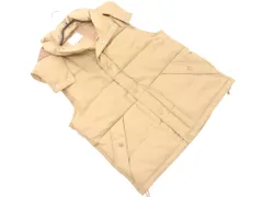 THE SHOP TK ザショップティーケー タケオキクチ フード 付き 中綿ベスト sizeM/ベージュ ◇■ メンズのサムネイル
