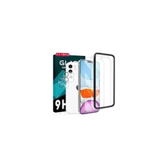 【新品】 cronincards 対応 iPhone11 ガラスフイルム＋ レンズ保護フィルム（2+2枚入）【 ガイド枠付き 】【 国産旭硝子素材 強化ガラス 液晶 】 対応 アイフォン11 フィルム 対応 いphone11 保護フィルム 対応 いpほね11 