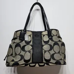 コーチ COACH シグネチャー ストライプ キャリーオール ショルダーバッグ トートバッグ バッグ