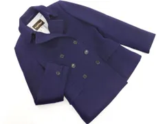 PAUL STUART ポールスチュアート ウール混 ダブルボタン ジャケット size8/紺 ◇■ メンズのサムネイル