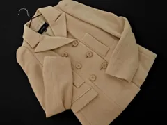 EPOCA エポカ アンゴラ混 ダブルボタン ジャケット size42/ライトベージュ ◇■ レディースのサムネイル
