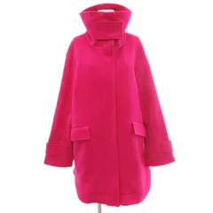 マレーラ MARELLA スタンドカラーコート オーバーサイズ ジップアップ 42 スナップボタン ポケット付き ピンク /KB ■ECF005のサムネイル
