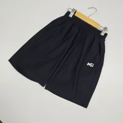 120 ミレー キッズ ブラック ハーフパンツ
