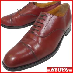 CUORE クオレ レースアップシューズ 27.5 茶 ストレートチップ 9.5 本革 レザー メンズ レースアップシューズサイズ27.5cm一覧←SEULB屋着古← X8278