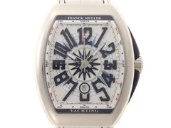 FRANCK MULLER フランクミュラー ウォッチ ヴァンガード ヨッティング 時計 V45SCDTYACHTING 腕時計 ステンレススチール/レザー/ラバー ホワイト メンズ【中古】431のサムネイル