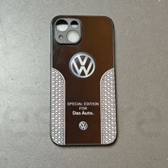 iPhone14 케이스 폭스바겐 VW 스마트폰 케이스 아이폰 케이스 내충격 iPhone16 유리 케이스 하드 케이스 iPhone 액세서리 블랙