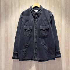 MIYAGIHIDETAKA 재구축 데님 셔츠 재킷 사이즈 2