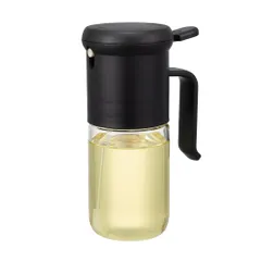 新品 シービージャパン オイルスプレー 料理用 耐熱ガラス 食洗機対応 ブラック 噴霧量0.5ml 容量250ml サラダ油/ごま油/オリーブオイル 耐熱ガラスオイルスプレー atomicoのサムネイル