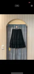 日本ヴィンテージ エンブロイダリーレース ティアードスカートのサムネイル
