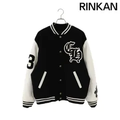クロムハーツ  VARSITY 33クロスパッチレザースリーブスタジャンブルゾン メンズ Lのサムネイル