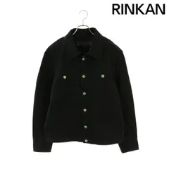 クロムハーツ  CLASSIC JEAN クラシックジーン 袖フローラルレザーパッチクロスボールボタンデニムジャケット メンズ XXLのサムネイル