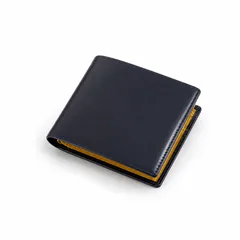 【ギフト対応可】英国皇室御用達 エッティンガー ETTINGER 二つ折り財布 Billfold 3 Credit Card & Coin Purse Bridle Hide 短財布 ネイビー メンズ おしゃれ 人気 ブランド 誕生日 プレゼント 送料無料のサムネイル