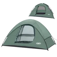 UNPテント2人用キャンプソロテント1-2人用携帯ドーム型組み立て式簡単設営通気防風撥水ピクニックお花見/防災/登山/釣り対応4シのサムネイル