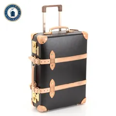 GLOBE-TROTTER グローブトロッター サファリ キャリーオン ブラウン ナチュラル 機内持ち込み ウッドハンドル スーツケース キャリーバッグのサムネイル