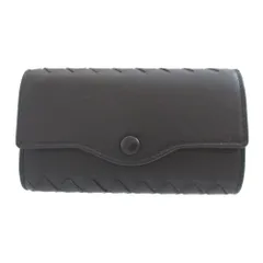 美品 ボッテガヴェネタ イントレチャート レザー ブラック 黒 6連 キーケース 0946 BOTTEGA VENETAのサムネイル