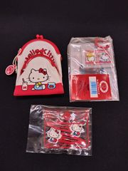 新品未使用　レア　サンリオ　キティ　おしゃれセット　ヘアゴム　ハンカチ　鏡 新品未使用 レア サンリオ キティ おしゃれセット ヘアゴム ハンカチ