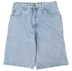 SOUTHPOLE サウスポール パキスタン製 90s ペインターデニムショーツ 34 Indigo ヴィンテージ ワイド バギー ショートパンツ ジップフライ ボトムス g26795のサムネイル