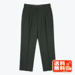 メンズ スラックス パンツ ダークグレー ツータック 古着 ビンテージ MARKAWARE風のサムネイル