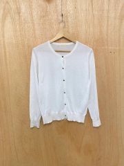 新品 To b by agnes b スナップボタン カーディガン ホワイト - メルカリ