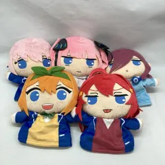 【中古】ムービック 一花＆二乃＆三玖＆四葉＆五月 五つ子パペットセット 開封品 五等分の花嫁[97]のサムネイル