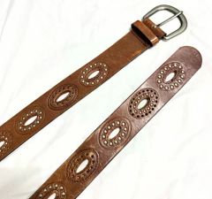 SCAPA コンチョベルト 茶色 新品未使用 日本製 Made in Japan - メルカリ