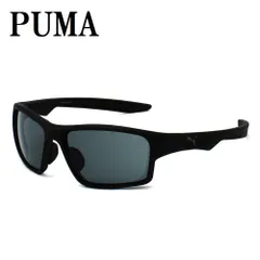 プーマ PUMA PU0437S 001 サングラス グローバルフィット メガネ 眼鏡 UVカット 紫外線カット メンズ レディース スモーク ブラックのサムネイル