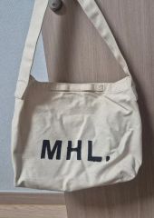 定価42900円】MHL. マーガレットハウエル タフレザー ショルダーバッグ