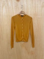 美品 ユナイテッドアローズ 25AW 4WAY シフォン カーディガン グレー