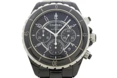 CHANEL シャネル J12 クロノ H0940 腕時計 ブラックセラミック 自動巻き メンズ 2148104078469 【200】【中古】のサムネイル